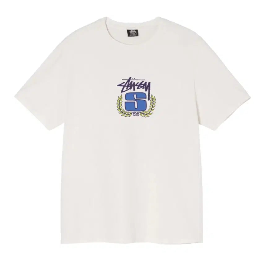 [BUNJANG] Stussy Rizz Pigment Dyed T-Shirt Natural / 스투시 S 리쓰 피그먼트 다이드 티셔츠 내츄럴