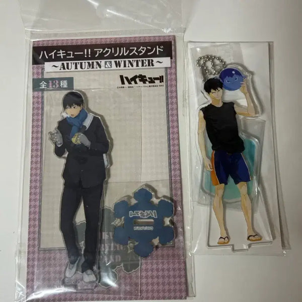 [BUNJANG] Haikyuu!! Kageyama Summer & Winter Acrylic Stand Bundle Set / 하이큐 카게야마 여름, 겨울 아크릴 스탠드 일괄가격