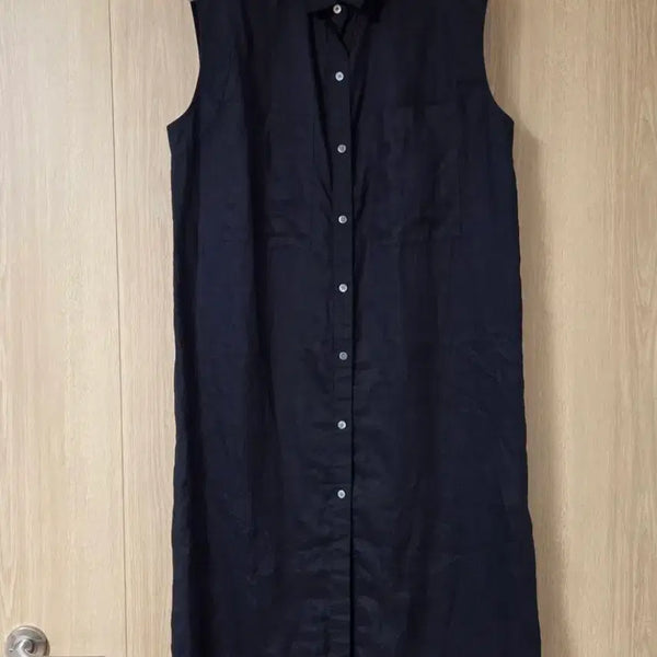 [BUNJANG] DKNY Sleeveless Linen Dress / DKNY 민소매 원피스 (마 100%)