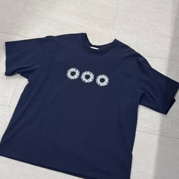 [BUNJANG] 999 Humanity EVD T-Shirt Navy Size 1 / 999휴머니티 evd 반팔 네이비 1size