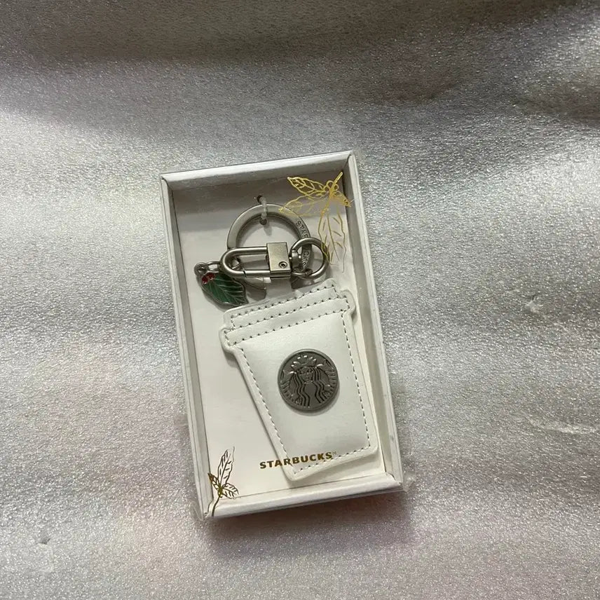 [BUNJANG] Starbucks Thailand White Cup Keychain / 스타벅스 태국 화이트컵 키링 키체인 열쇠고리