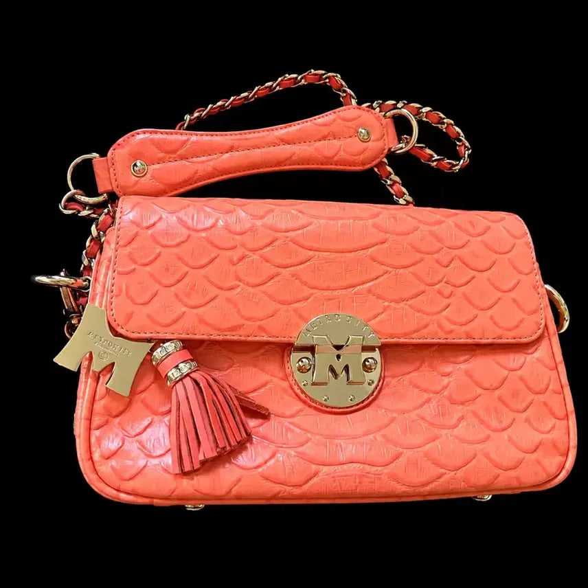 [BUNJANG] Metrocity Embossed Shoulder Bag / 메트로시티 숄더백 METROCITY 정품 최상품
