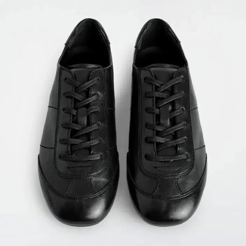 [BUNJANG] COS Leather Trainers Black Size 43 / COS 레더 트레이너 43