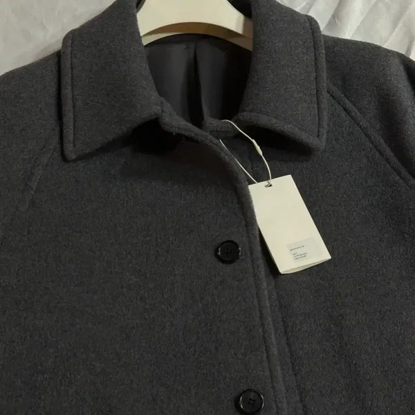 [BUNJANG] Matisse The Curator Balmacaan Coat Grey Size 1 / 마티스 더 큐레이터 발마칸 코트 그레이 1