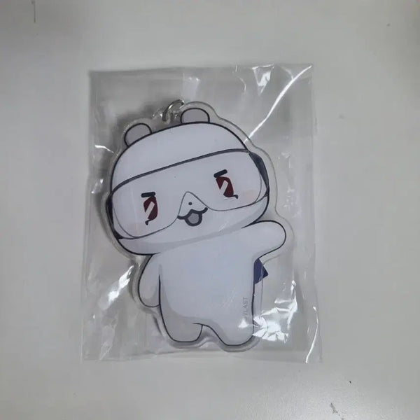 [BUNJANG] PlaYve Mediheal Mmemo Mirror Keyring / 플레이브 메디힐 므모 거울키링