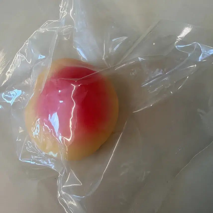 [BUNJANG] Kikamen Hwangdo Peach Crunch Squishy Toy / 키카멘 -  황도복숭아 크런치 말랑이