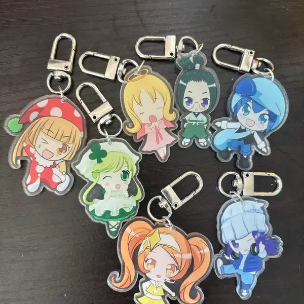 [BUNJANG] Shugo Chara! Acrylic Keyring (Design B) / 캐릭캐릭체인지 아크릴 키링 (B)