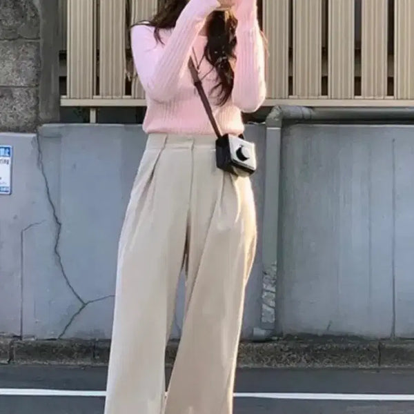 [BUNJANG] Underbee Styling Today Slacks - Matte Beige / 언더비 스츠링 투데이 슬랙스(새상품)