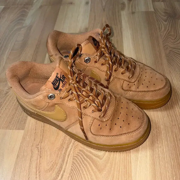 [BUNJANG] Nike Air Force 1 '07 WB Flax Wheat Low (230) / (W) 나이키 에어포스 1 '07 WB 플랙스 위트 230 된장포스