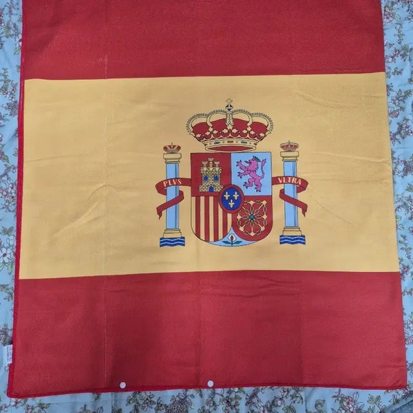 [BUNJANG] Large Beach Towel 180x100cm Spanish Flag Design / 대형 비치타올 180x100cm