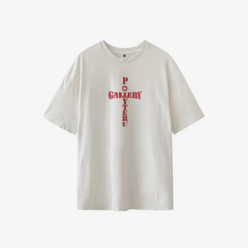 [BUNJANG] Polilu Crosty Short Sleeve T-Shirt / 3) 폴리테루 크로스티