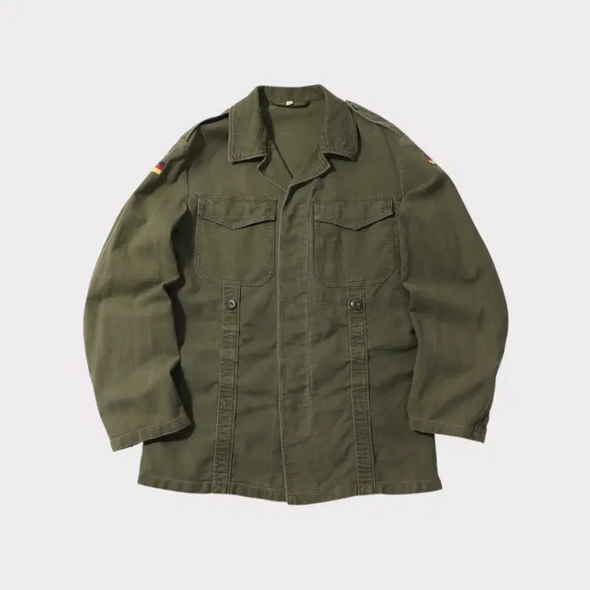 [BUNJANG] 80s German Army Original Moleskin Field Jacket / [M] 80's 독일군 오리지널 몰스킨 필드자켓