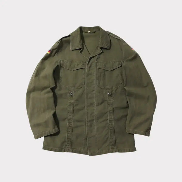 [BUNJANG] 80s German Army Original Moleskin Field Jacket / [M] 80's 독일군 오리지널 몰스킨 필드자켓