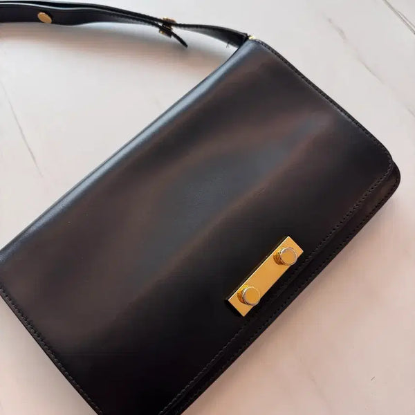 [BUNJANG] Marni Leather Shoulder Bag (Black) / 마르니 가방 숄더백