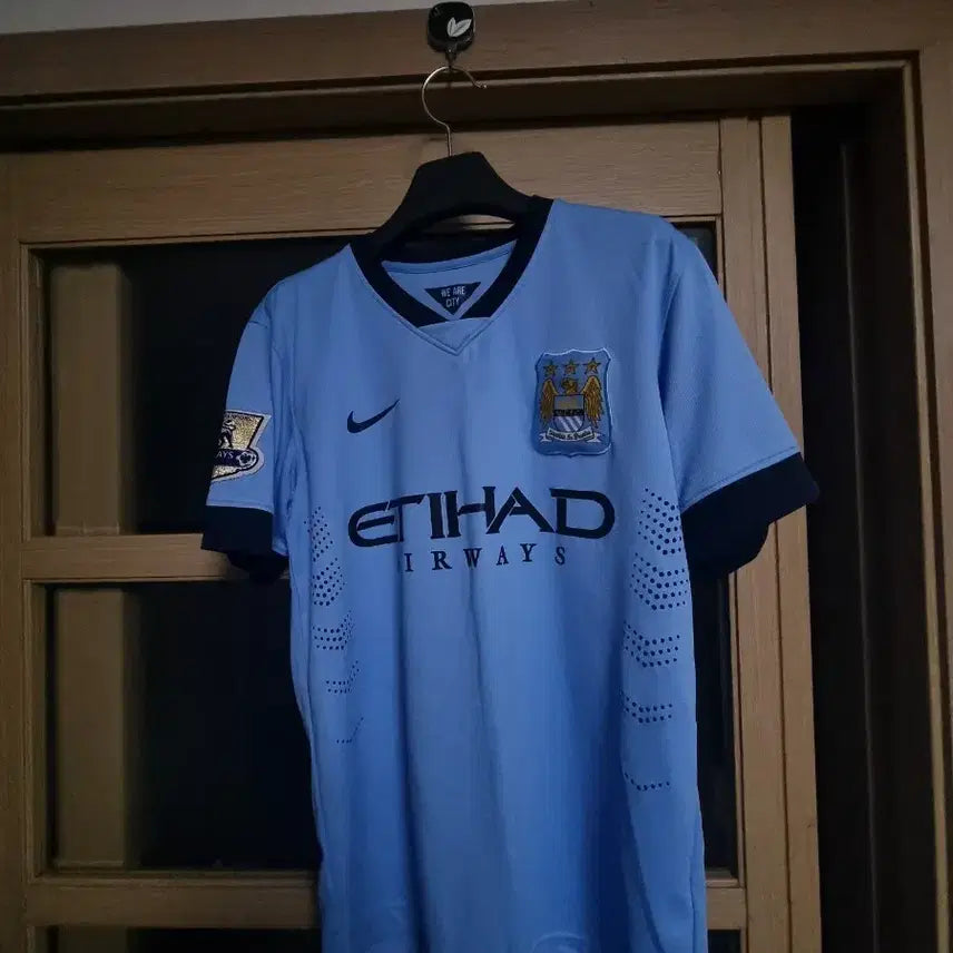 [BUNJANG] FOS Manchester City Silva Short-Sleeve Football Jersey - Size M / fos 맨시티 실바 축구 유니폼 반팔m