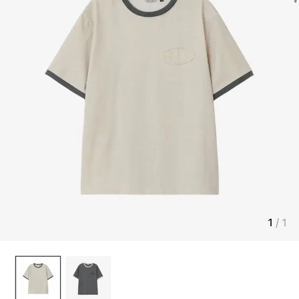 [BUNJANG] Bellie Halo Ringer T-Shirt / 벨리에 헤일로 링거 티셔츠