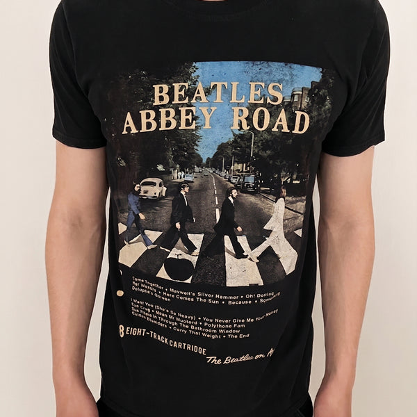 [BUNJANG] The Beatles Official Abbey Road Graphic Short Sleeve T-Shirt (Size M) / M] 더 비틀즈(THE BEATLES) 오피셜 애비로드(Abbey Road) 그래픽 반팔 티셔츠