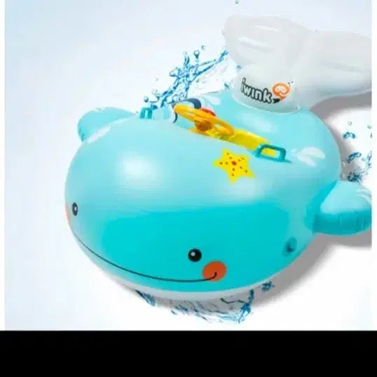 [BUNJANG] iWink Whale Baby Walker Float (Blue) / 아이윙크 고래 보행기 튜브 블루예요