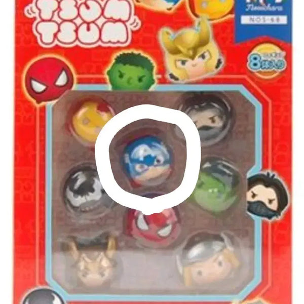 [BUNJANG] Marvel Captain America Tsum Tsum Figure / 캡틴아메리카 썸썸 피규어