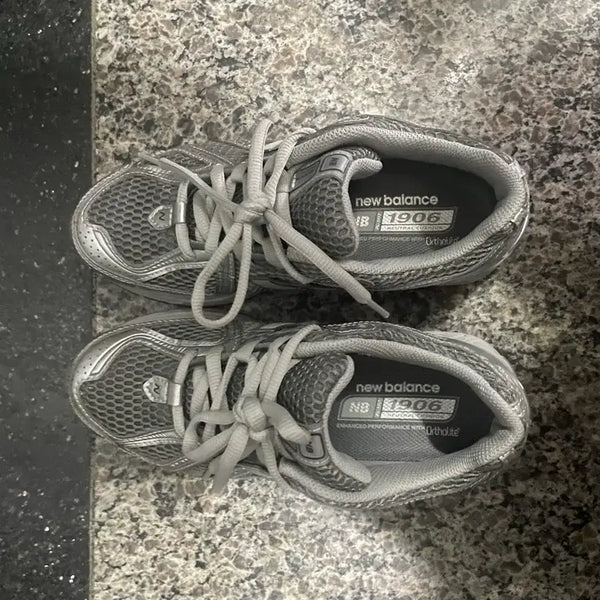 [BUNJANG] New Balance 1906R Harbor Gray Silver Metallic Sneakers / 뉴발란스 1906R 하버 그레이 실버 메탈릭