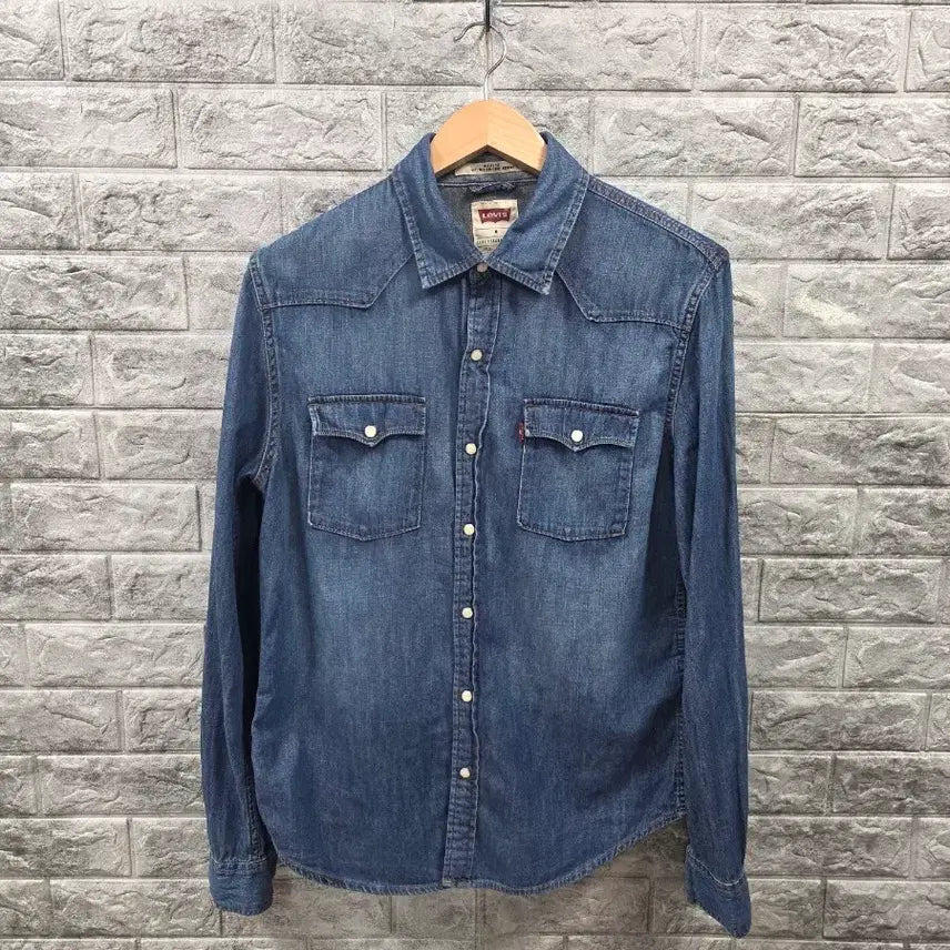 [BUNJANG] Levi's Denim Shirt / 리바이스 데님 셔츠 청남방  사이즈 95