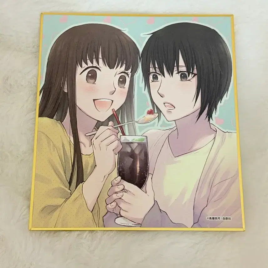 [BUNJANG] Fruits Basket FruitsB Cafe Omakes Illustration Shikishi Tohru Akito / 후르츠 바스켓 후르바 팝업 카페 오마케 일러스트 색지 토오루 아키토