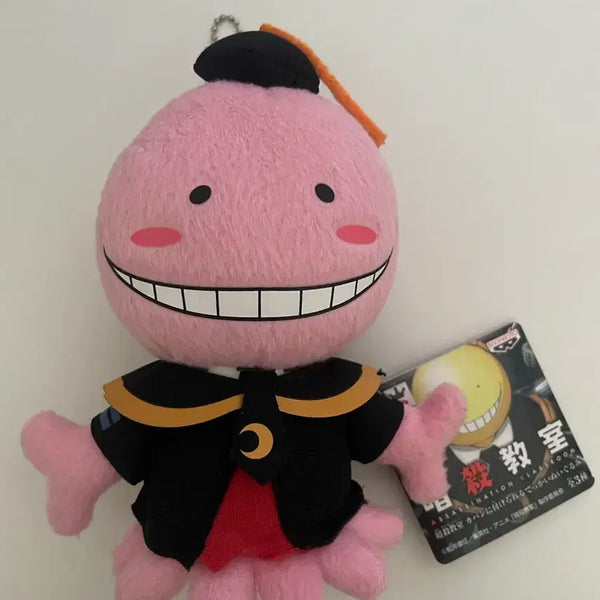 [BUNJANG] Assassination Classroom Koro-sensei Plush Keychain / 암살교실 살생님 코로센세 인형 키링