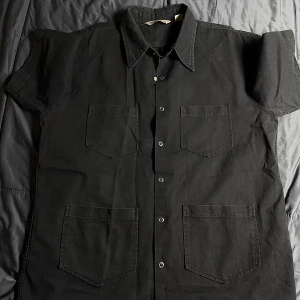 [BUNJANG] Uniform Bridge Western Short Sleeve Shirt XL / 유니폼 브릿지 웨스턴 반팔 셔츠 XL
