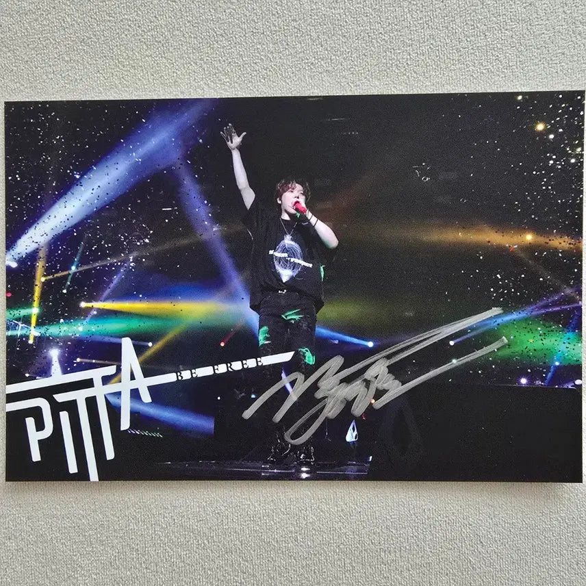 [BUNJANG] PITTA Kang Hyungho Autographed Postcard / 피타 강형호 친필 싸인 엽서
