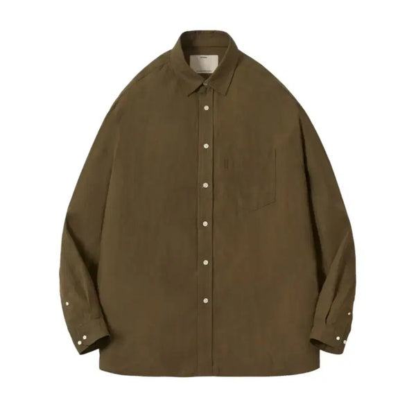 [BUNJANG] Pottery Linen Shirt Brown Size 2 / 포터리 린넨셔츠 브라운 2사이즈