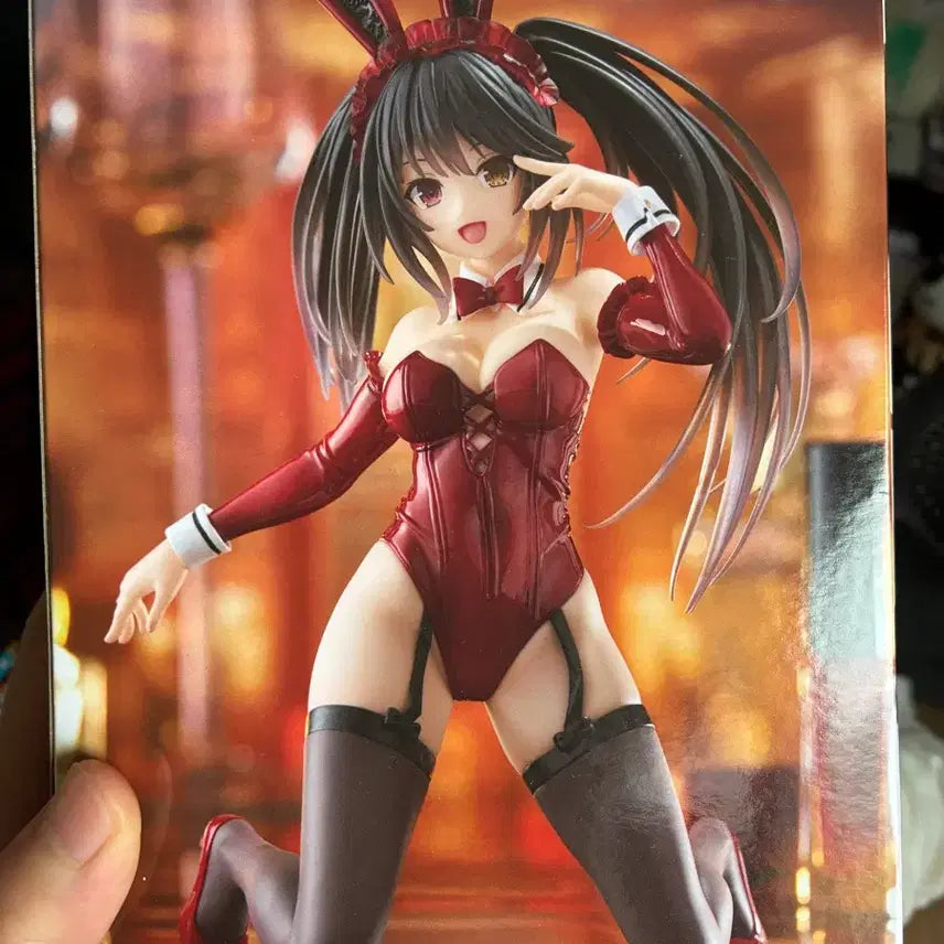 [BUNJANG] Date A Live Tokisaki Kurumi Desktop Cute Figure ~Bunny ver. / 데어 투 라이브 토키사키 쿠루미 데스크탑 큐트 피규어 ~버니 ver.