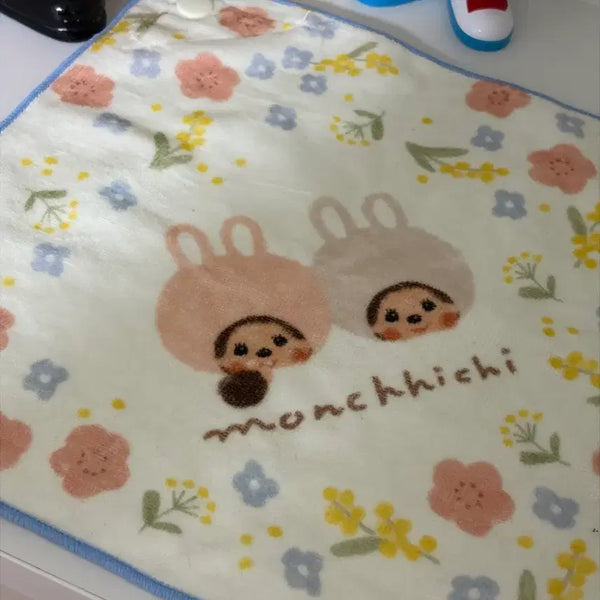 [BUNJANG] Monchhichi Handkerchief (New) / 몬치치 손수건 (새상품)