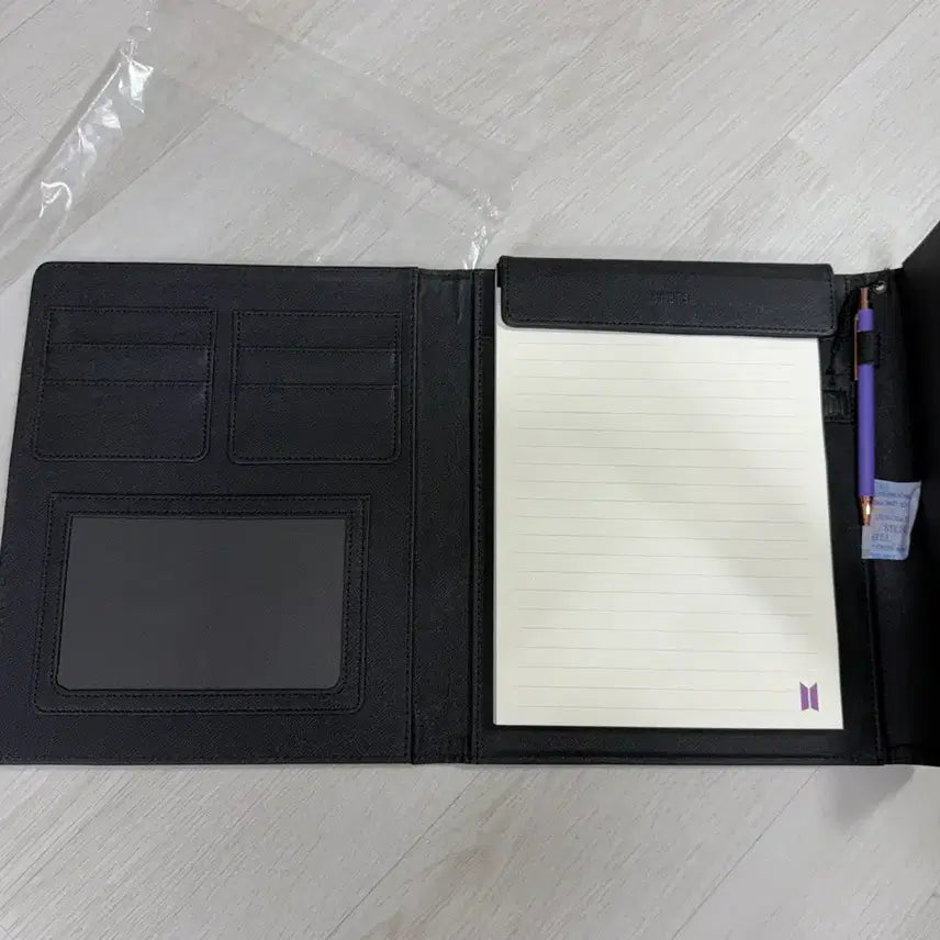 [BUNJANG] BTS Suga Black Notebook & Cover Set / 방탄소년단(BTS) 슈가 블랙노트&커버 세트