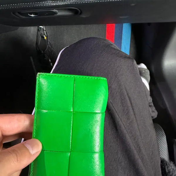 [BUNJANG] Bottega Veneta Intrecciato Card Holder Green / 보테가 카드지갑 박스보유중 팔어요