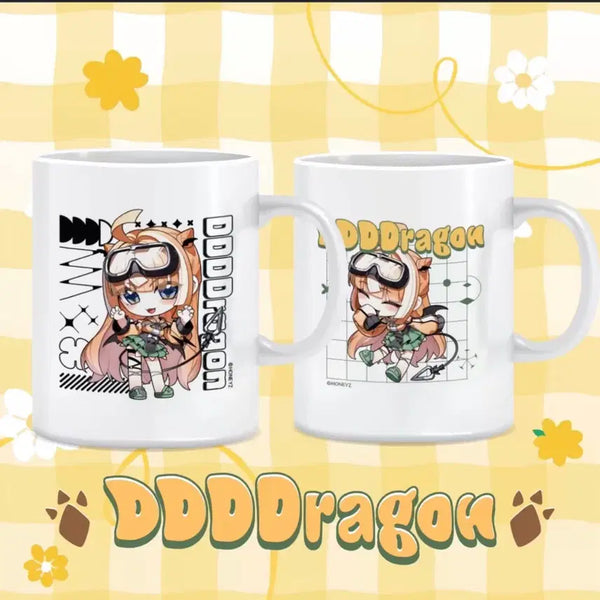 [BUNJANG] Project Archive Honey's DDD 2025 Birthday Goods Mug Set / 프로젝트 아이 허니즈 디디디용 2025 생일굿즈 머그컵 2종 일괄 판매