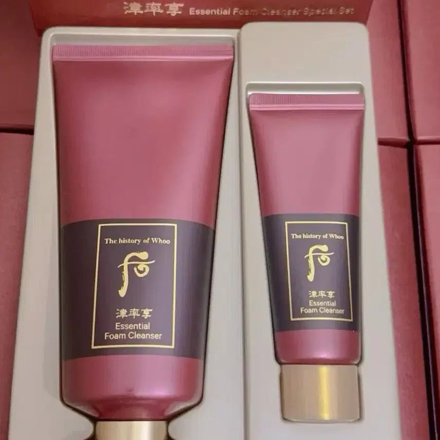 [BUNJANG] The History of Whoo JinYulHyang Foam Cleanser Special Set / 더 히스토리 오브 후 진율향 폼 클렌저 스페셜 세트