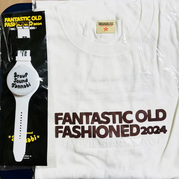 [BUNJANG] Jannabi Moving Star Goods T-shirt (White, XL) / 잔나비 무빙스타 굿즈 티셔츠(새제품- 택포! 응원팔찌드림!)