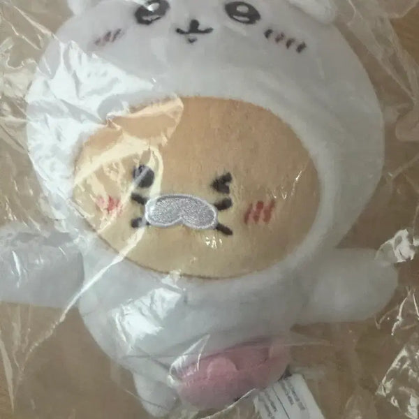 [BUNJANG] Chunsik x Chiikawa Collaboration Plush Keychain / 춘식이 치이카와 먼작귀 인형 키링