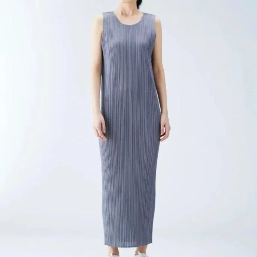 [BUNJANG] Pleats Please Issey Miyake Basic Sleeveless Dress Size 2 / 플리츠플리즈 베이직 나시 원피스(2사이즈)