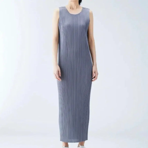 [BUNJANG] Pleats Please Issey Miyake Basic Sleeveless Dress Size 2 / 플리츠플리즈 베이직 나시 원피스(2사이즈)