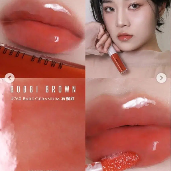 [BUNJANG] Bobbi Brown Plump & Shine Sheer Casting Serum - Bare Geranium / 바비브라운 플럼프 립세럼 - 베어제라늄 ( 새상품 )