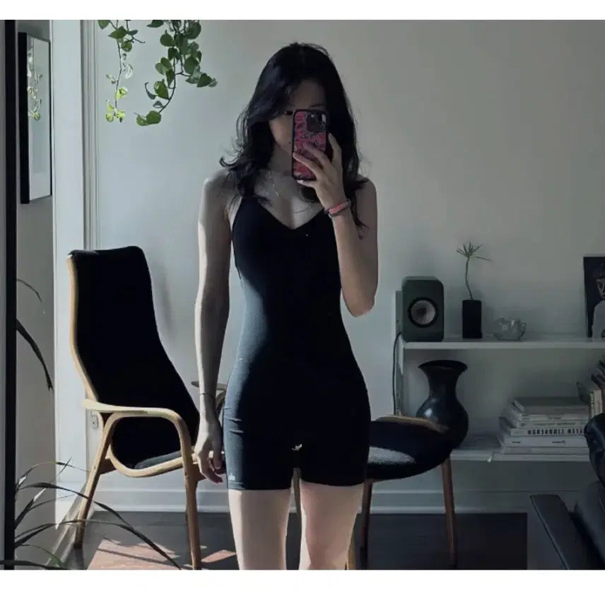 [BUNJANG] Alo Yoga Alosoft Suns Out Onesie Black / 알로 요가 Alo alosoft suns out onesie black 바디슈트