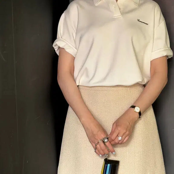 [BUNJANG] Atelier de Sèment Cherire Skirt Size 36 New / 아뜰리에 드 쎄모먼 cherire skirt 스커트 36 새상품