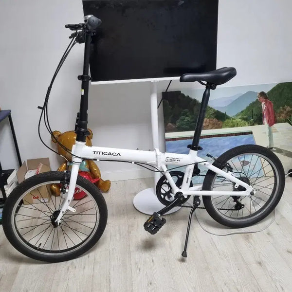 [BUNJANG] Titicaca Folding Mini Velo Bicycle / 티티카카 접이식 미니벨로 팝니다 ^^