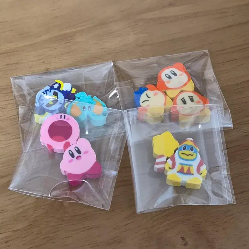 [BUNJANG] Kirby Character Eraser Bundle / 별의 커비 팝업 캐릭터 지우개 일괄