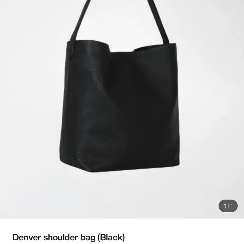 [BUNJANG] Fresh Label Denver Bag L Size Black / 프레쉬라벨 덴버백L사이즈