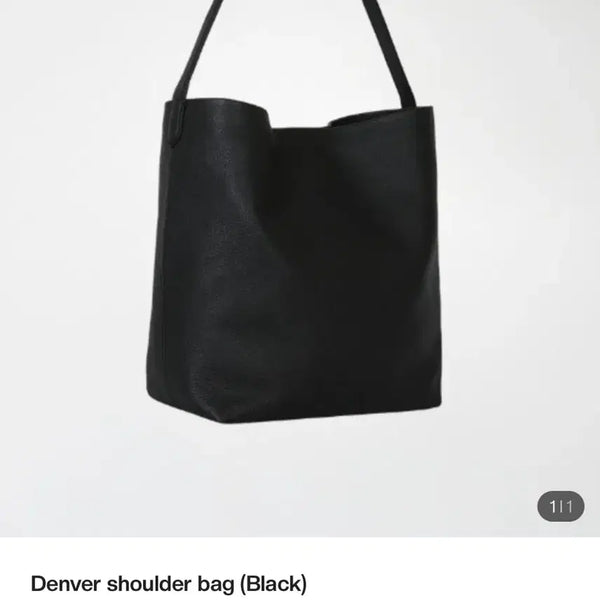 [BUNJANG] Fresh Label Denver Bag L Size Black / 프레쉬라벨 덴버백L사이즈