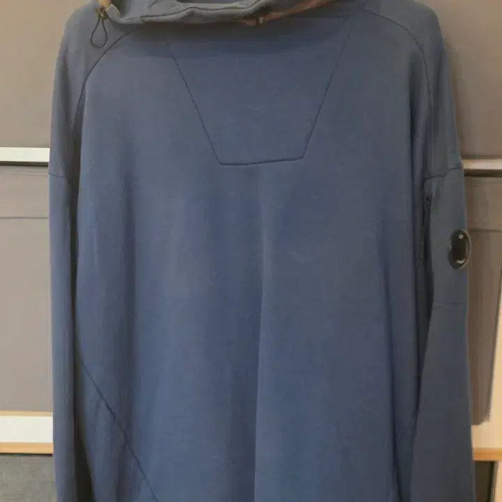 [BUNJANG] CP Company Navy Hooded Sweatshirt / CP컴퍼니 후드티 네이비