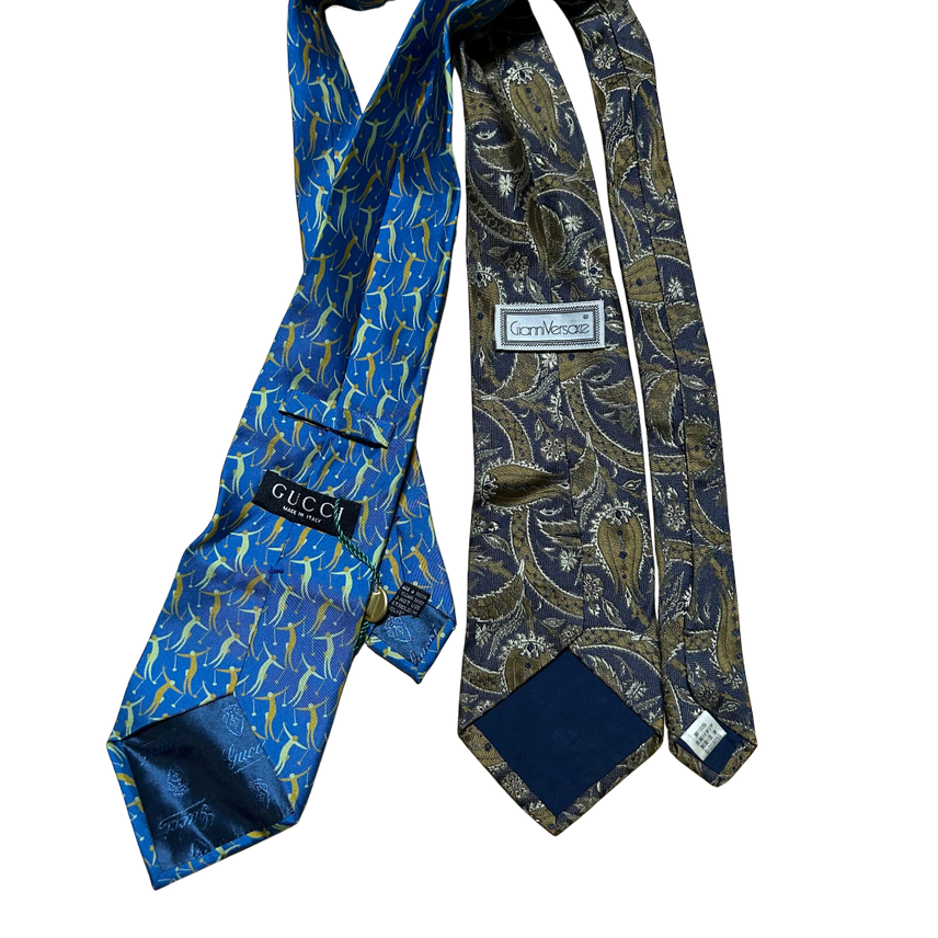 [BUNJANG] Gucci Versace Vintage Necktie / Gucci Versace Vintage 넥타이