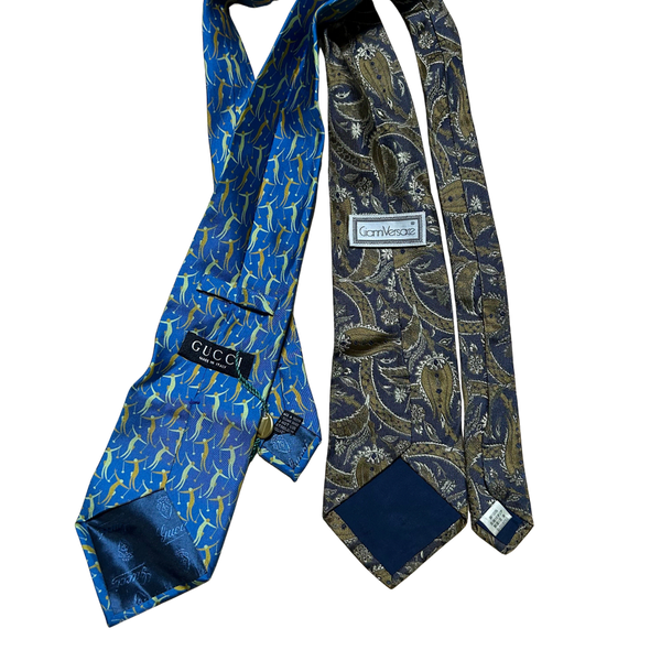 [BUNJANG] Gucci Versace Vintage Necktie / Gucci Versace Vintage 넥타이